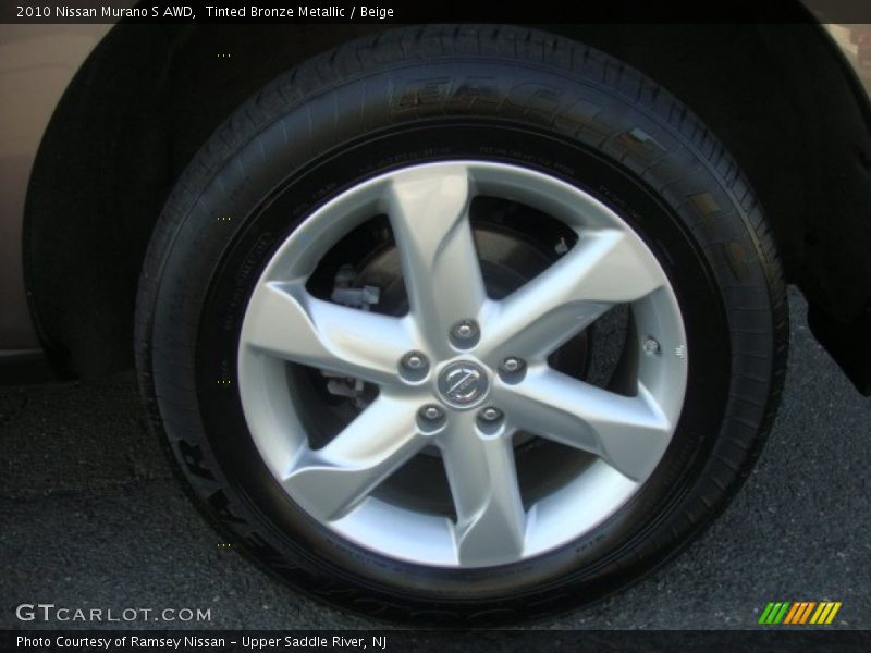 Tinted Bronze Metallic / Beige 2010 Nissan Murano S AWD