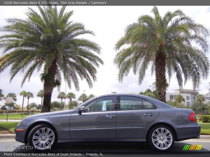 Flint Grey Metallic / Cashmere 2008 Mercedes-Benz E 350 Sedan