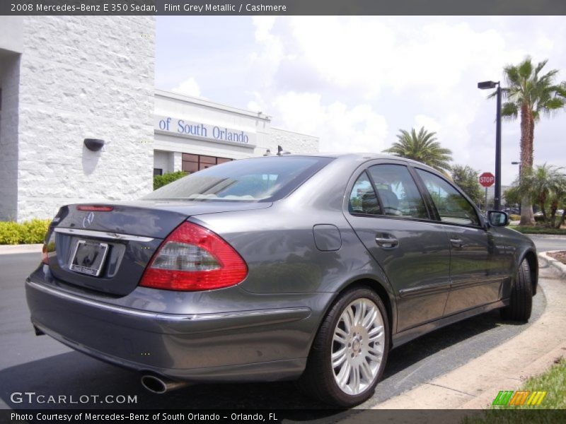 Flint Grey Metallic / Cashmere 2008 Mercedes-Benz E 350 Sedan