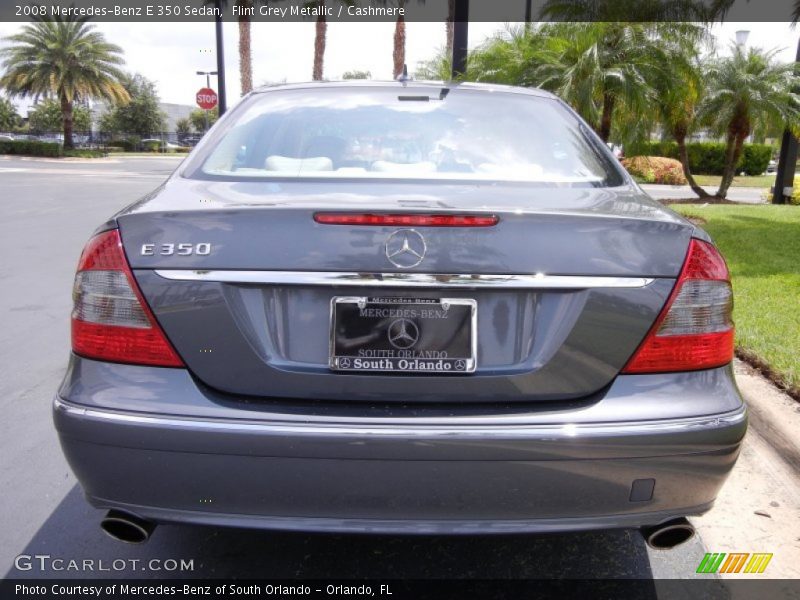 Flint Grey Metallic / Cashmere 2008 Mercedes-Benz E 350 Sedan