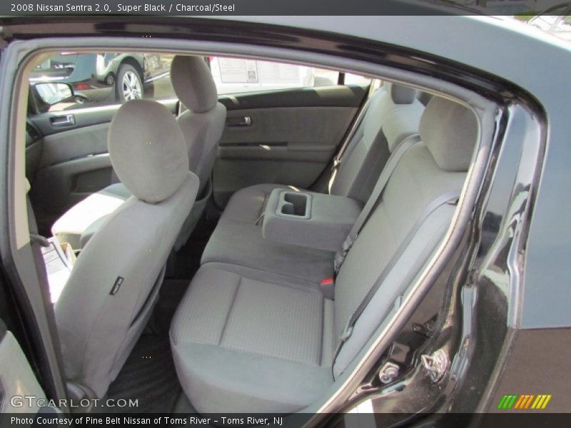 Super Black / Charcoal/Steel 2008 Nissan Sentra 2.0