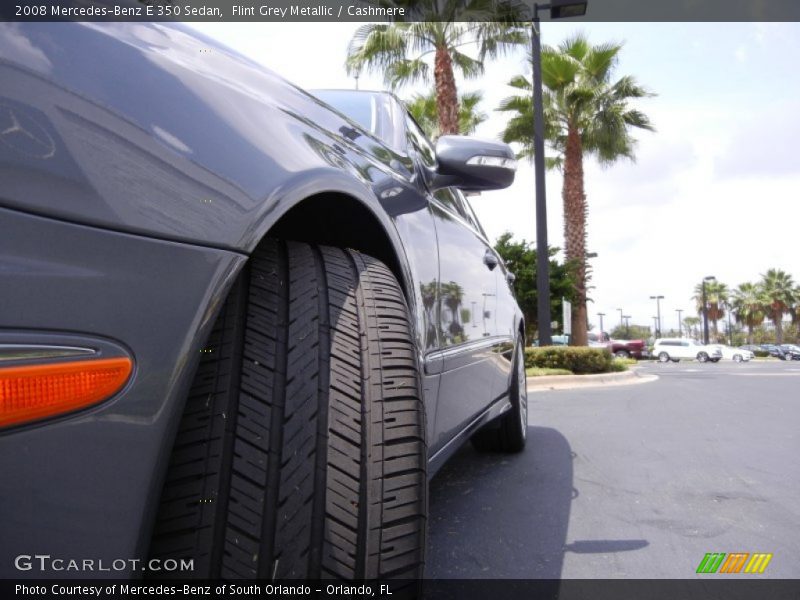 Flint Grey Metallic / Cashmere 2008 Mercedes-Benz E 350 Sedan