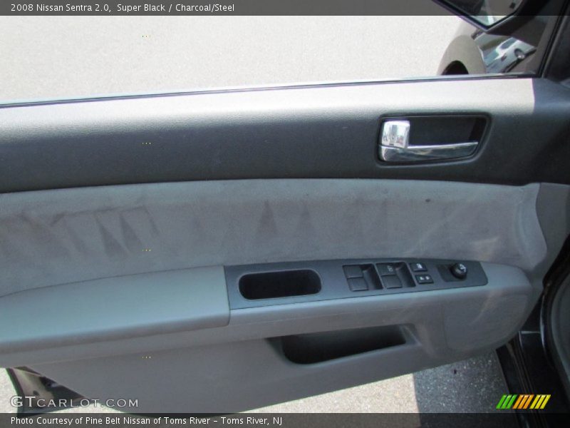 Super Black / Charcoal/Steel 2008 Nissan Sentra 2.0