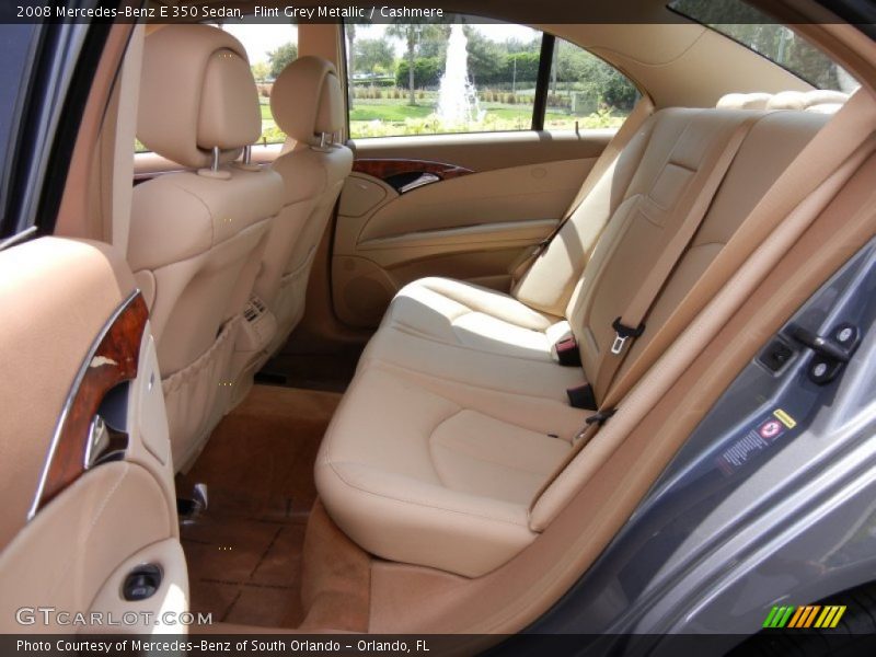 Flint Grey Metallic / Cashmere 2008 Mercedes-Benz E 350 Sedan