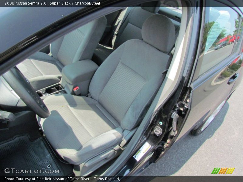 Super Black / Charcoal/Steel 2008 Nissan Sentra 2.0