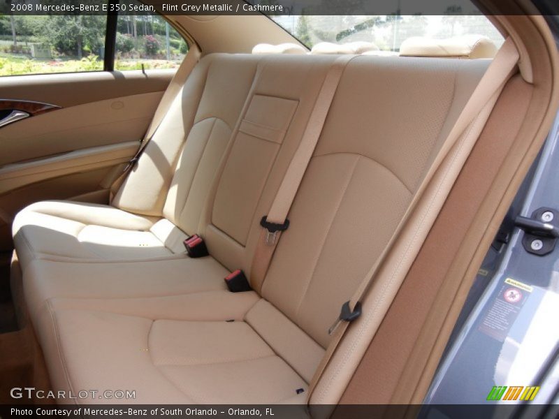 Flint Grey Metallic / Cashmere 2008 Mercedes-Benz E 350 Sedan