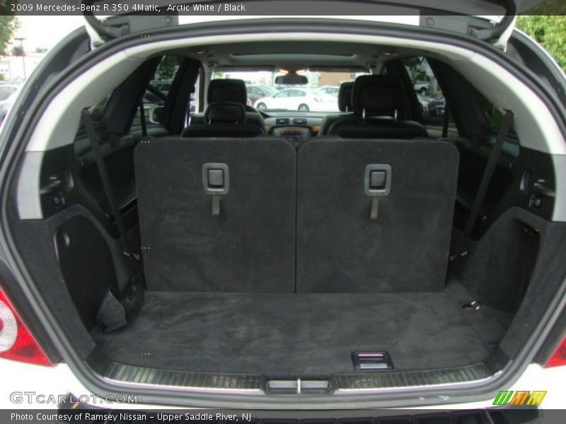 Arctic White / Black 2009 Mercedes-Benz R 350 4Matic