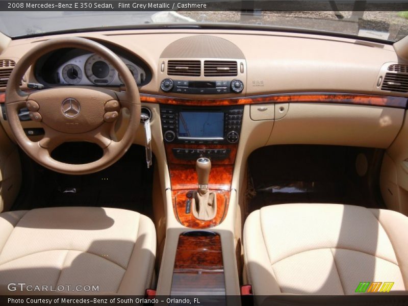Flint Grey Metallic / Cashmere 2008 Mercedes-Benz E 350 Sedan