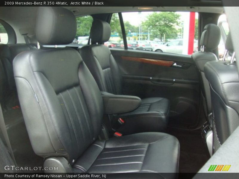 Arctic White / Black 2009 Mercedes-Benz R 350 4Matic
