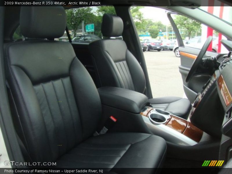 Arctic White / Black 2009 Mercedes-Benz R 350 4Matic