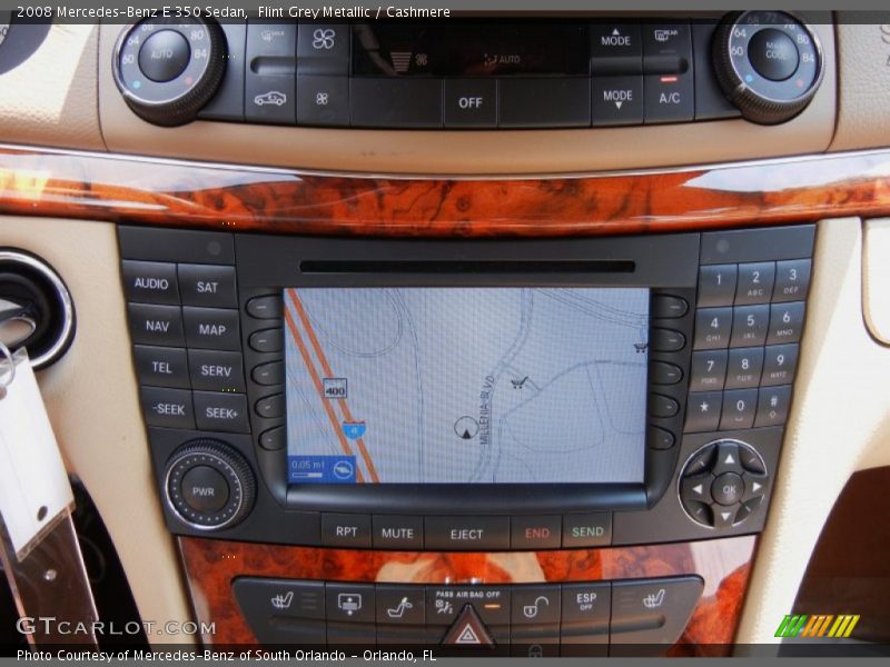 Flint Grey Metallic / Cashmere 2008 Mercedes-Benz E 350 Sedan