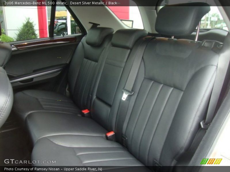 Desert Silver Metallic / Black 2006 Mercedes-Benz ML 500 4Matic