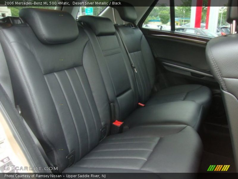 Desert Silver Metallic / Black 2006 Mercedes-Benz ML 500 4Matic