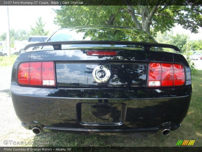 Black / Dark Charcoal 2007 Ford Mustang GT Coupe