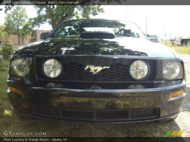 Black / Dark Charcoal 2007 Ford Mustang GT Coupe