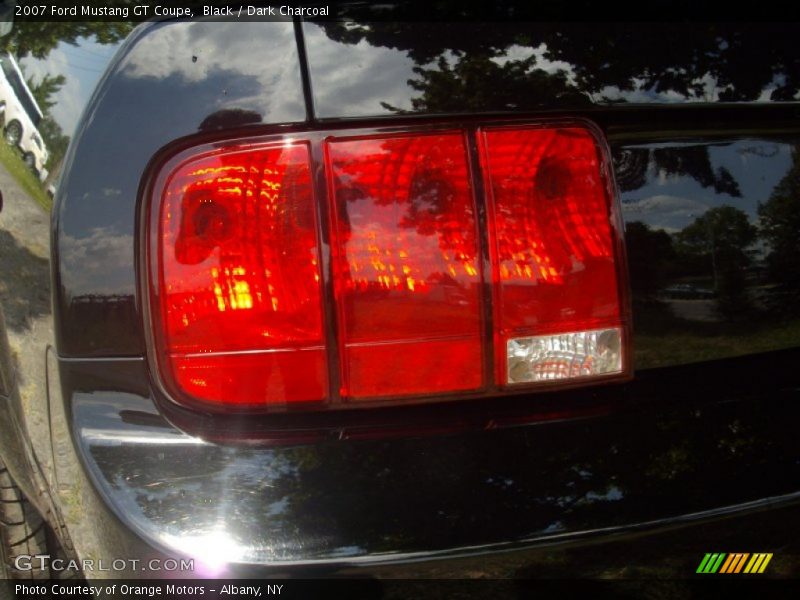 Black / Dark Charcoal 2007 Ford Mustang GT Coupe