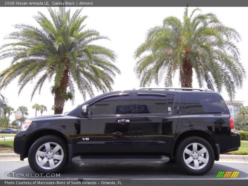  2008 Armada LE Galaxy Black