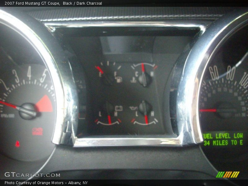Black / Dark Charcoal 2007 Ford Mustang GT Coupe