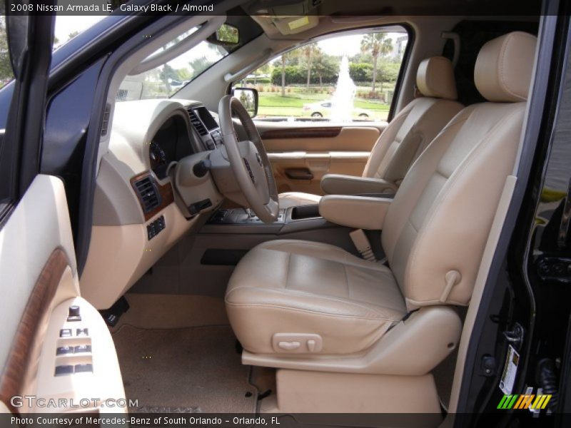  2008 Armada LE Almond Interior