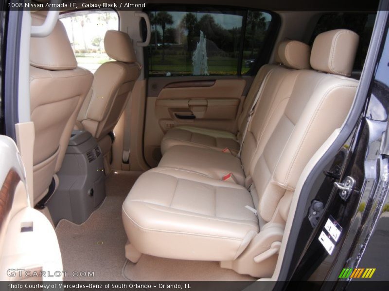  2008 Armada LE Almond Interior