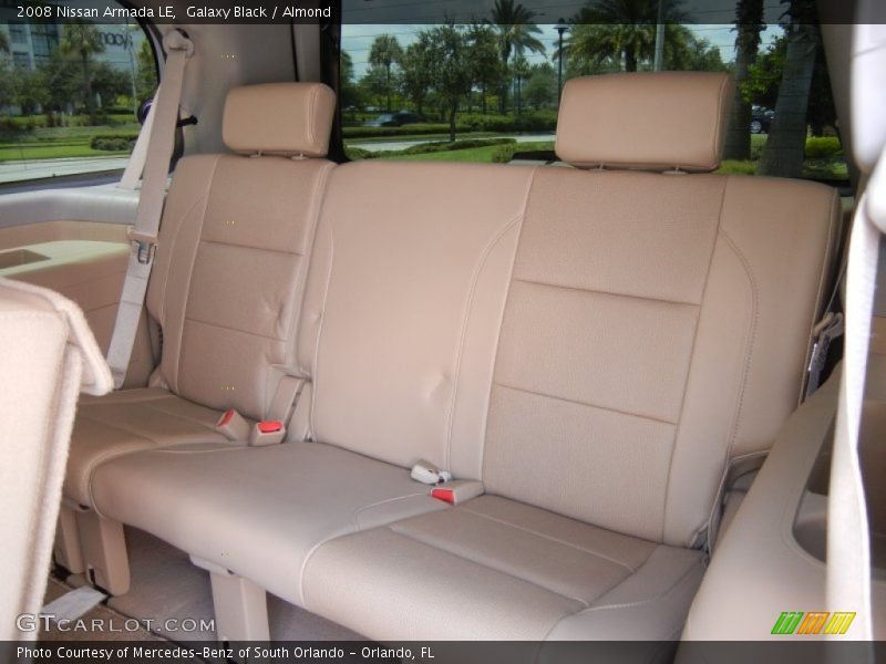  2008 Armada LE Almond Interior