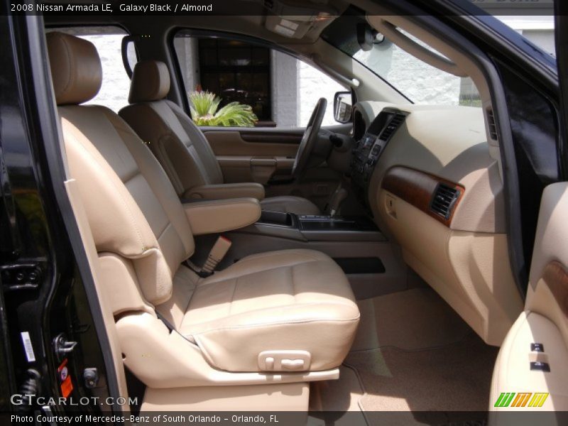 Galaxy Black / Almond 2008 Nissan Armada LE