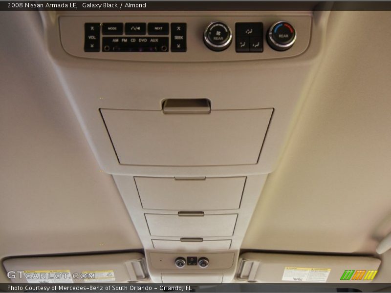 2008 Armada LE Almond Interior