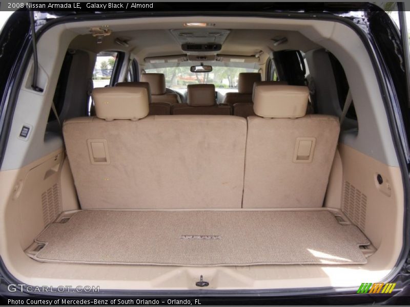  2008 Armada LE Trunk