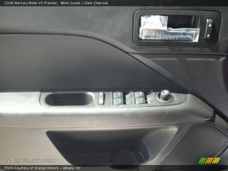 White Suede / Dark Charcoal 2008 Mercury Milan V6 Premier