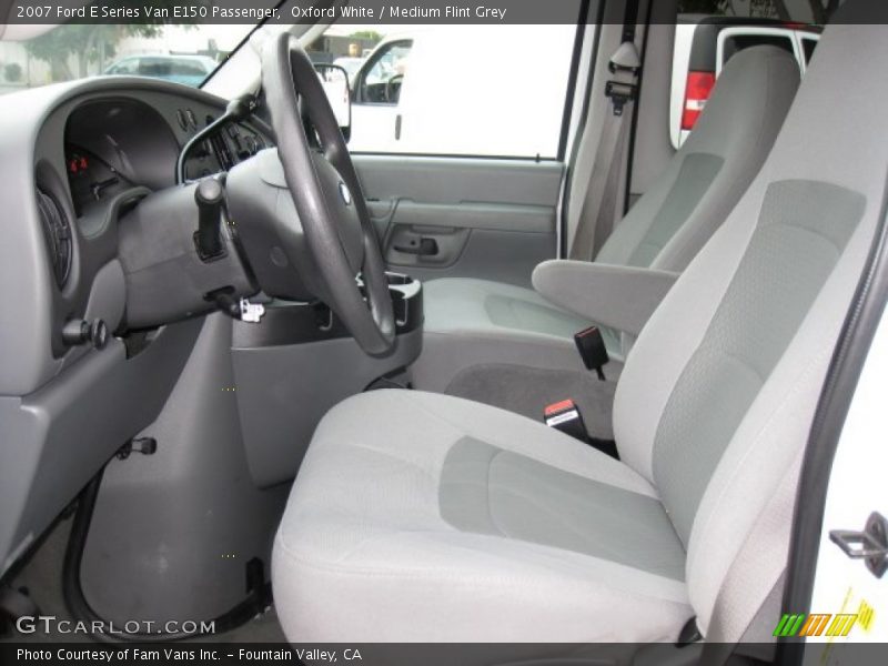  2007 E Series Van E150 Passenger Medium Flint Grey Interior