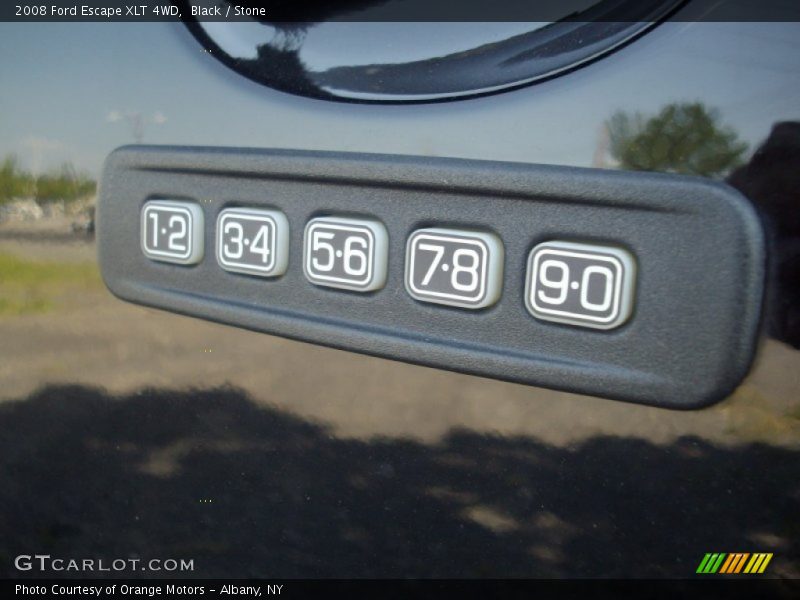 Black / Stone 2008 Ford Escape XLT 4WD