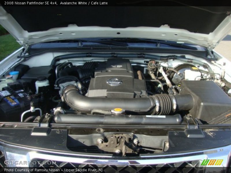 Avalanche White / Cafe Latte 2008 Nissan Pathfinder SE 4x4