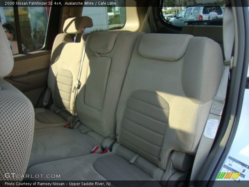 Avalanche White / Cafe Latte 2008 Nissan Pathfinder SE 4x4