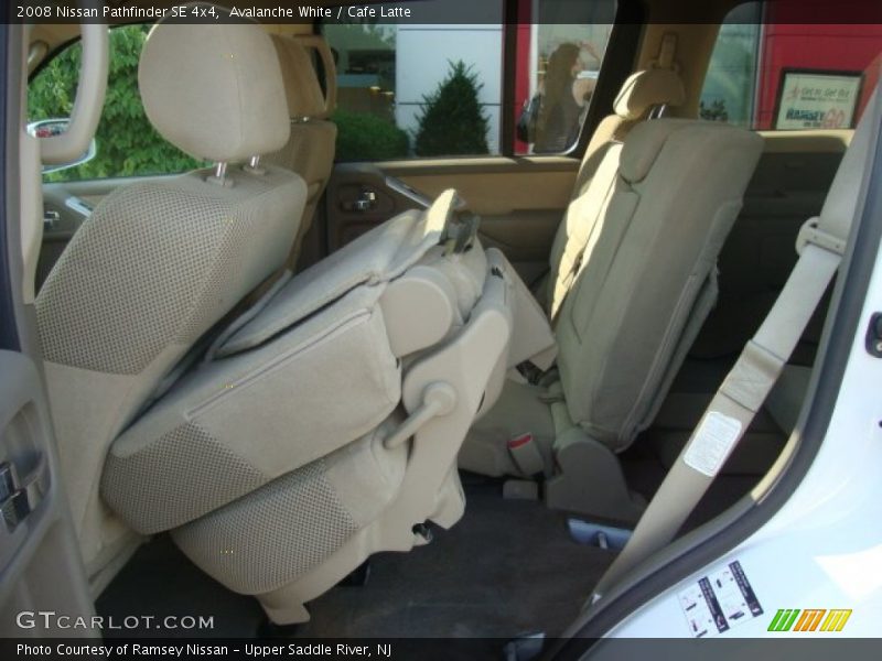 Avalanche White / Cafe Latte 2008 Nissan Pathfinder SE 4x4