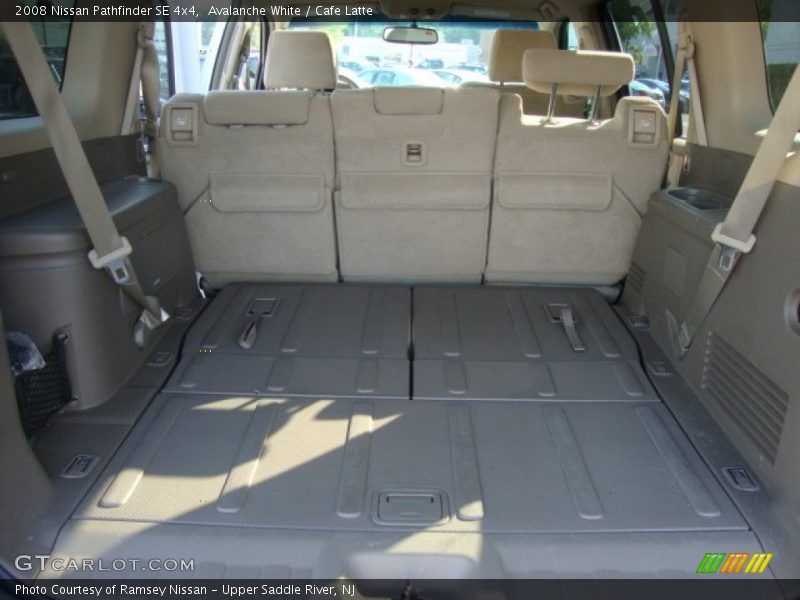 Avalanche White / Cafe Latte 2008 Nissan Pathfinder SE 4x4