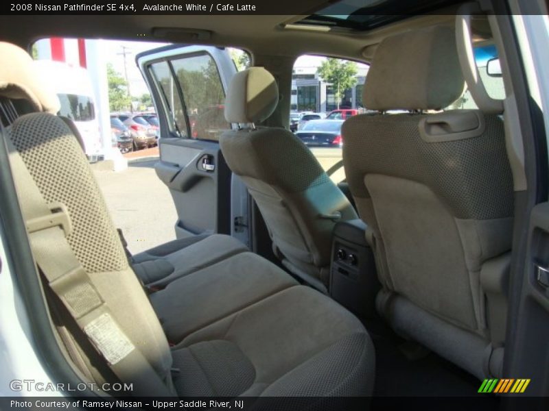 Avalanche White / Cafe Latte 2008 Nissan Pathfinder SE 4x4