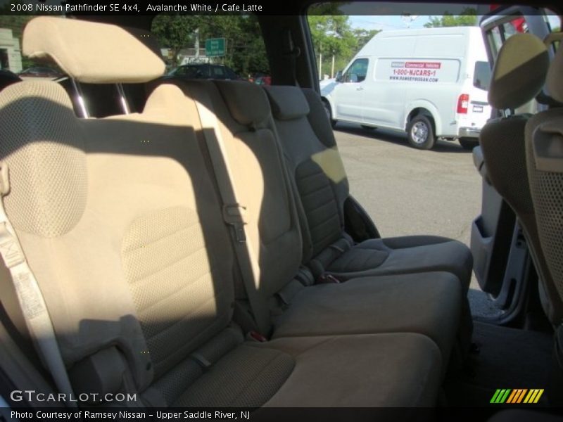 Avalanche White / Cafe Latte 2008 Nissan Pathfinder SE 4x4