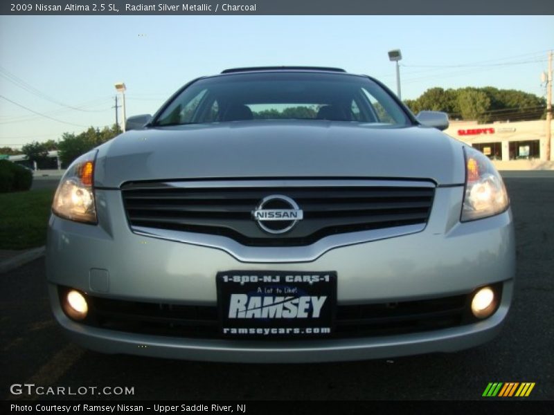 Radiant Silver Metallic / Charcoal 2009 Nissan Altima 2.5 SL