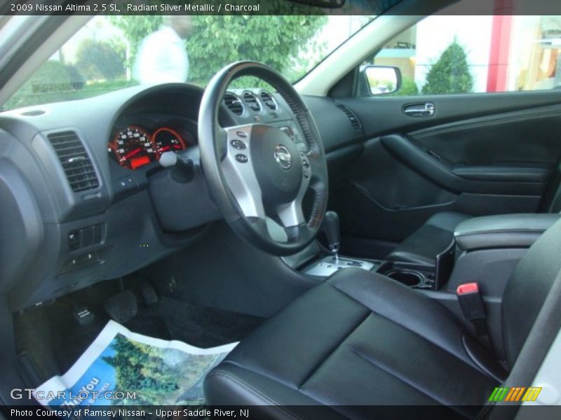 Radiant Silver Metallic / Charcoal 2009 Nissan Altima 2.5 SL