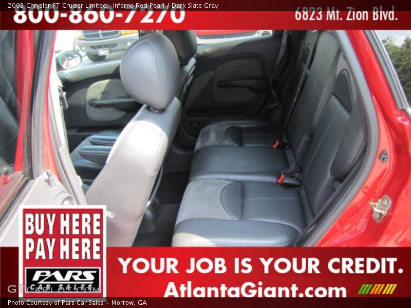 Inferno Red Pearl / Dark Slate Gray 2003 Chrysler PT Cruiser Limited