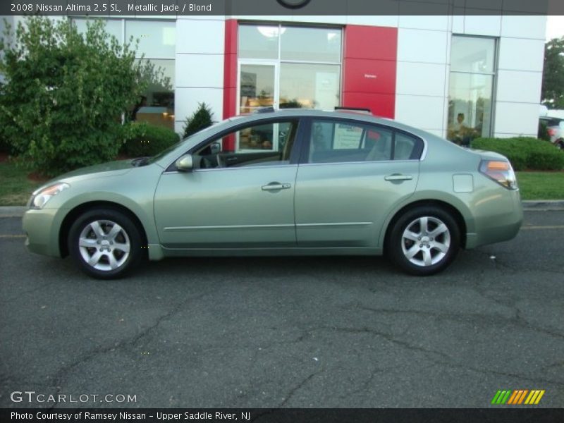Metallic Jade / Blond 2008 Nissan Altima 2.5 SL