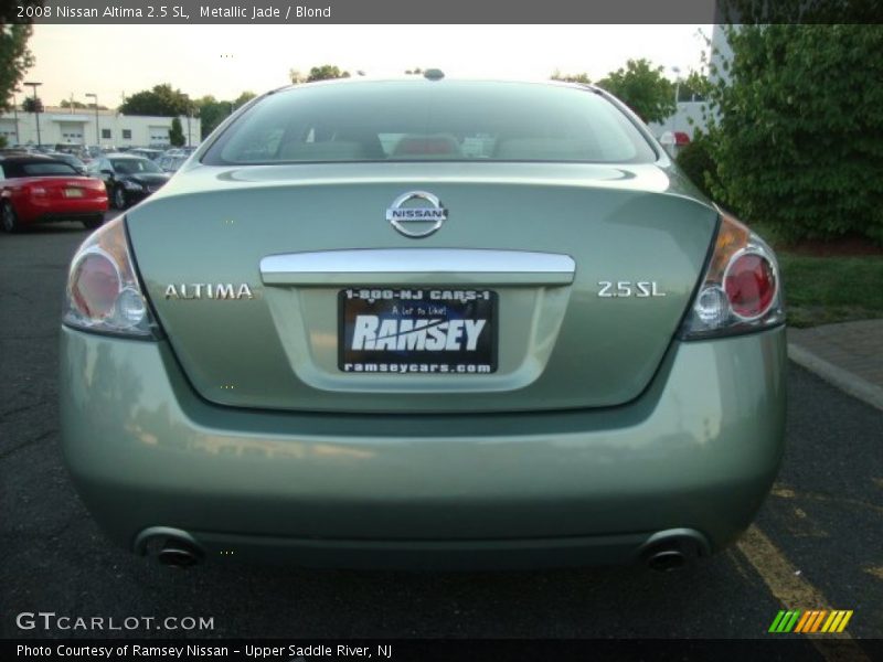 Metallic Jade / Blond 2008 Nissan Altima 2.5 SL