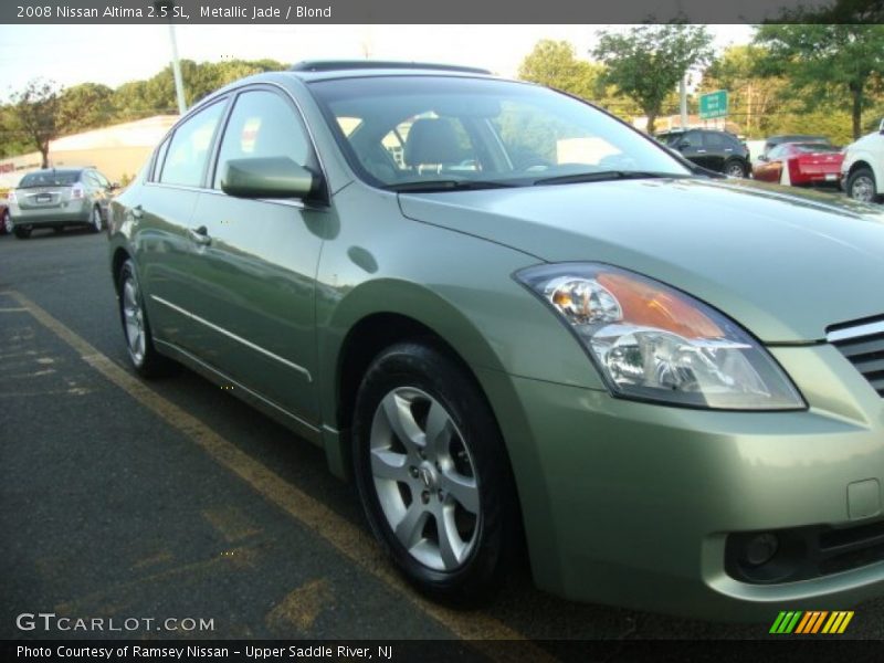 Metallic Jade / Blond 2008 Nissan Altima 2.5 SL