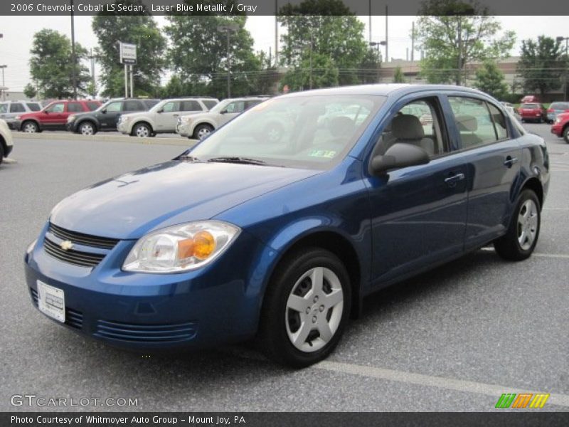 Laser Blue Metallic / Gray 2006 Chevrolet Cobalt LS Sedan