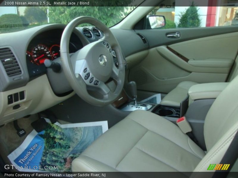 Metallic Jade / Blond 2008 Nissan Altima 2.5 SL