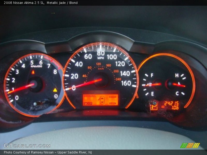 Metallic Jade / Blond 2008 Nissan Altima 2.5 SL