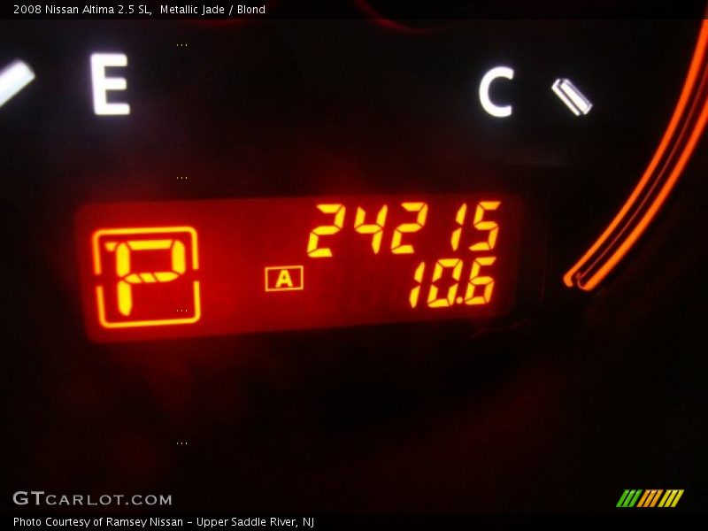 Metallic Jade / Blond 2008 Nissan Altima 2.5 SL