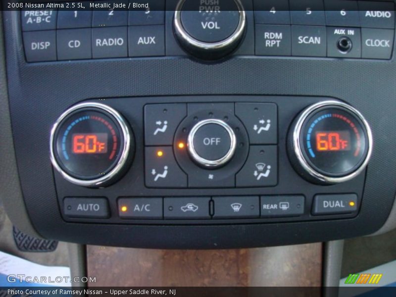 Metallic Jade / Blond 2008 Nissan Altima 2.5 SL