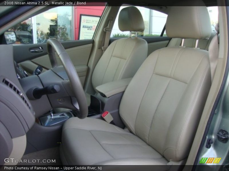 Metallic Jade / Blond 2008 Nissan Altima 2.5 SL