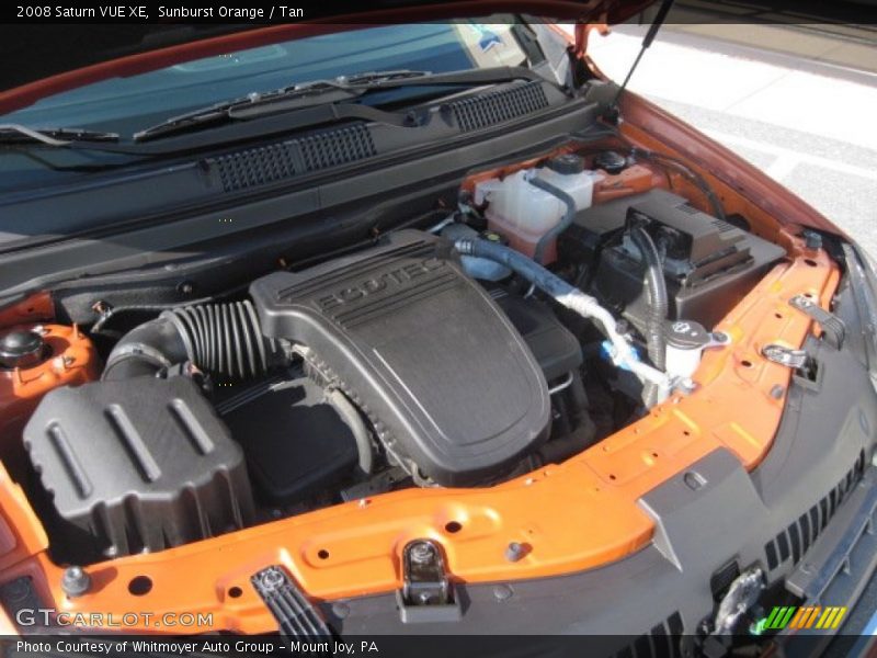 Sunburst Orange / Tan 2008 Saturn VUE XE